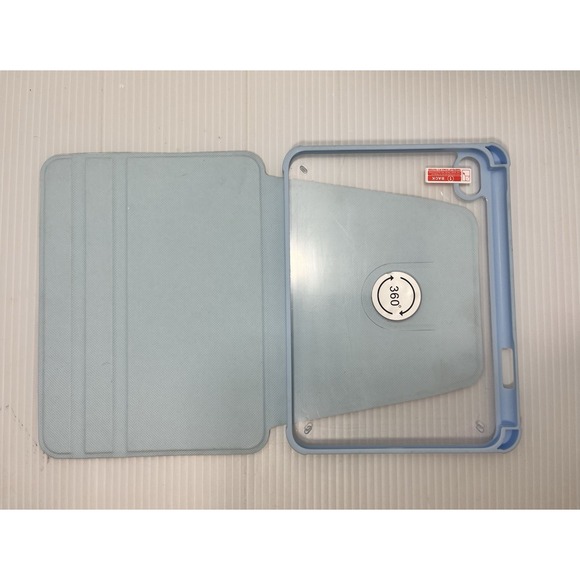 Rotating iPad Air Pro 11 Hard Case With Anime Design Light‎ Blue New - Picture 3 of 8